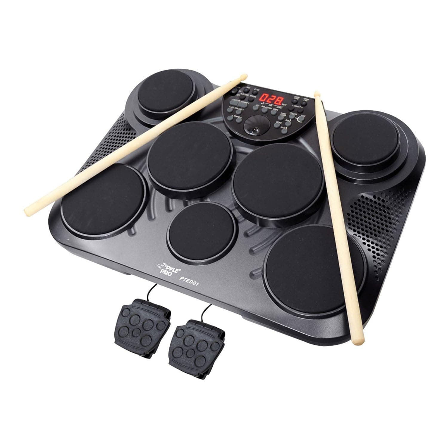 Pyle-Pro PTED01 Electronic Drum Set/Table Top