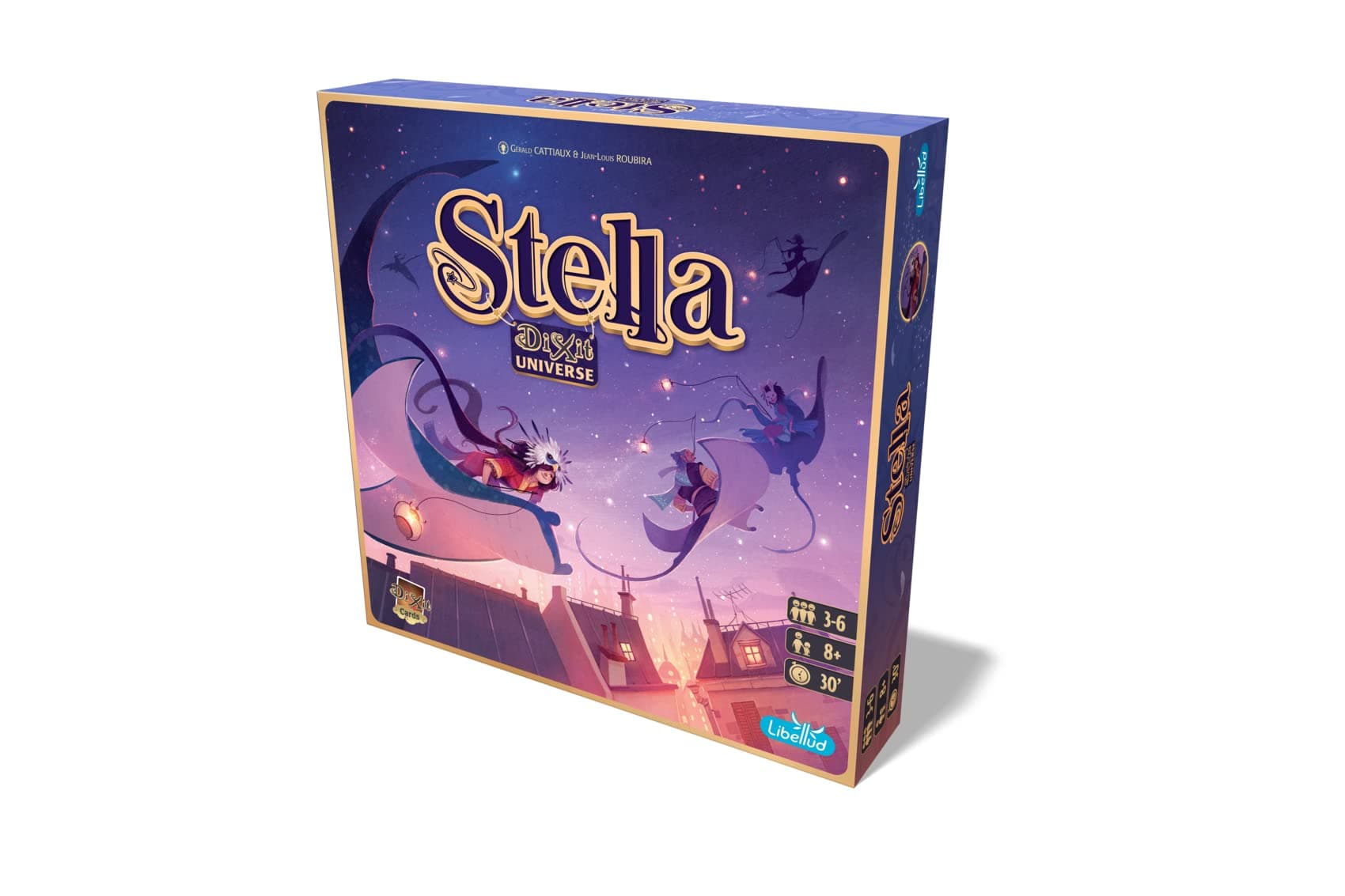Asmodee Stella: Dixit Universe Board Game - Competitive Sky Exploration Image Association and Strategic Guessing, Fun Family Game for Kids and Adults, Ages 8+, 3-6 Players, 30 Min Playtime