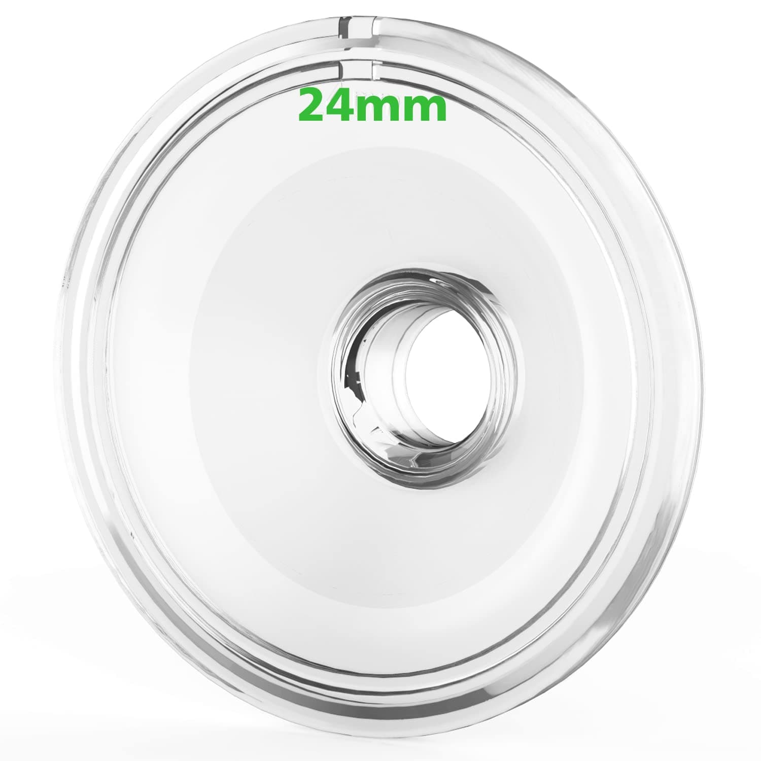 Replacement Flanges （24mm-2Pcs）for Bellababy Breast Pump Model BLA8040,B;A8040-2 and BLA8042,BLA8042-2