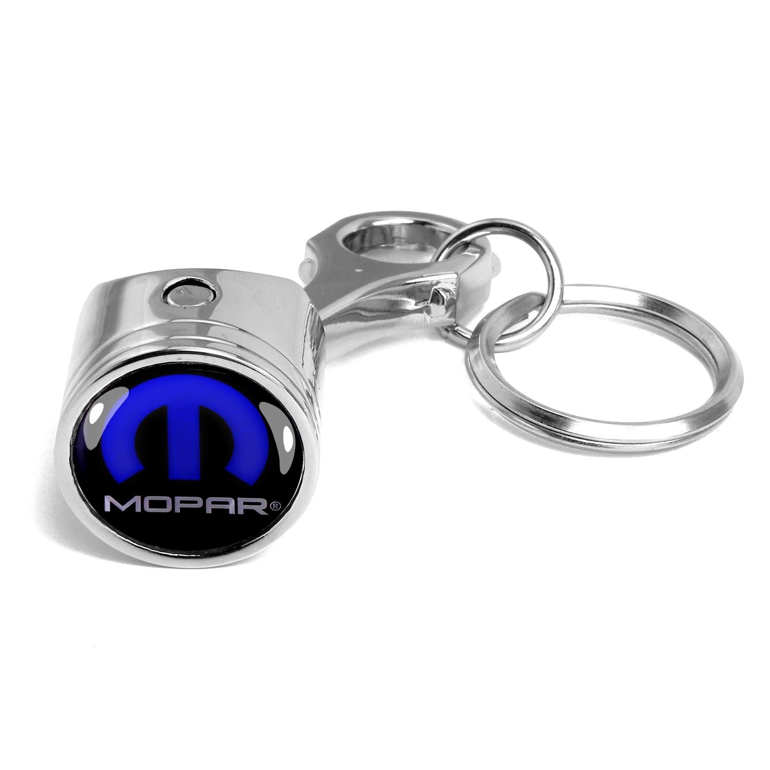 Dodge Mopar Logo Piston Style Auto Key Chain