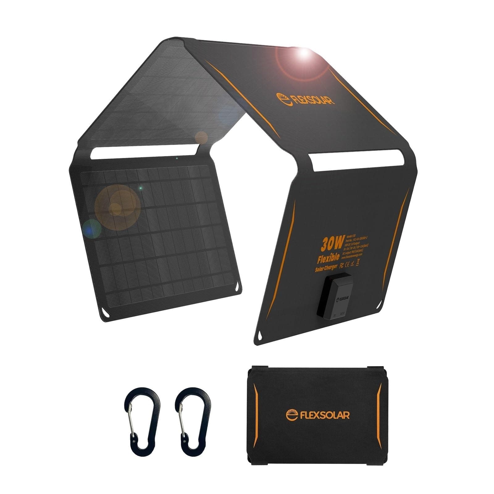 30W Portable Solar Panel