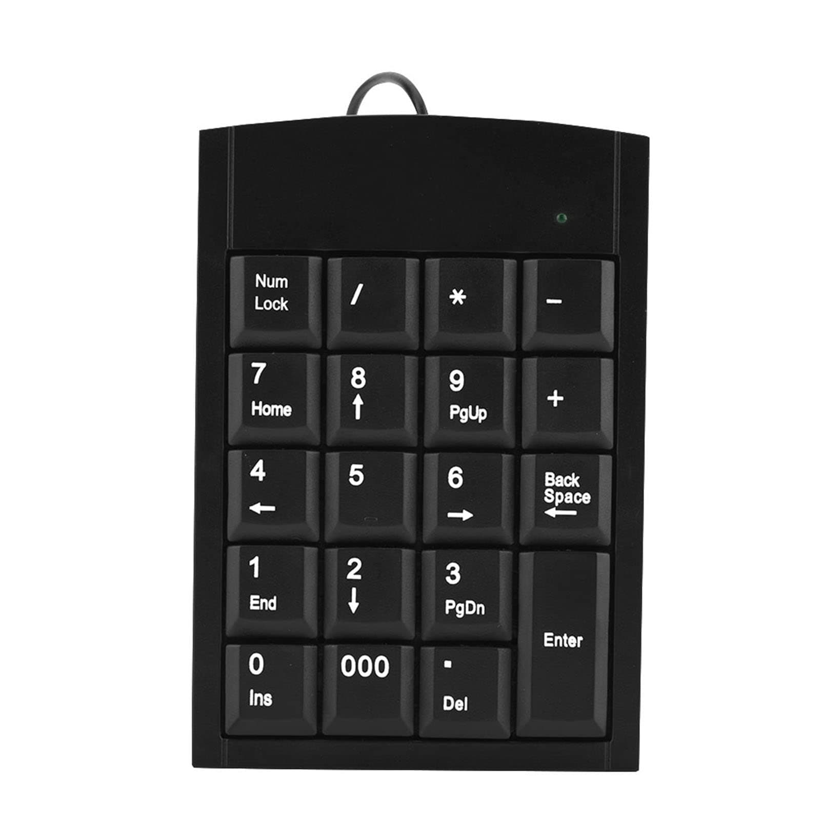 Goshyda USB Numeric Keypad Number Keyboard for Laptop - Anti Slip, Easy to Install