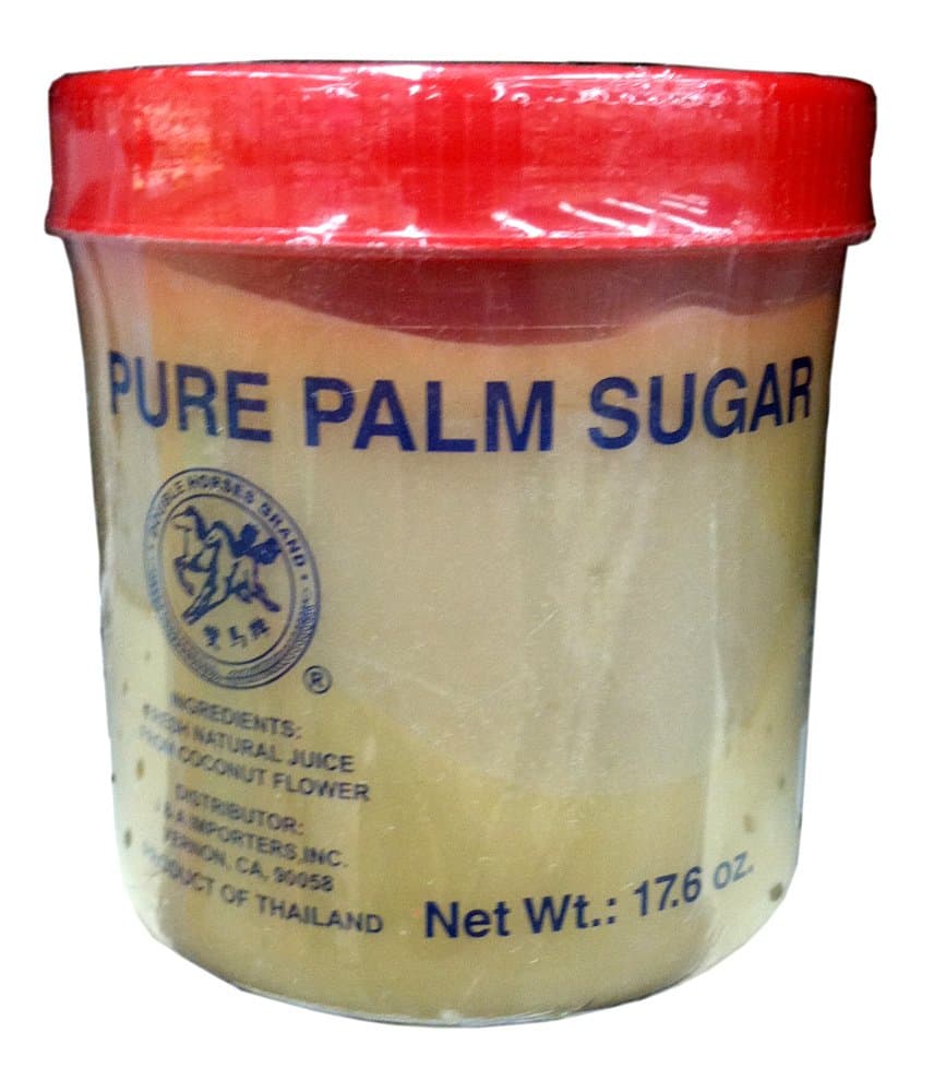 Natural Thai PURE PALM SUGAR 17.6oz (2 Pack)