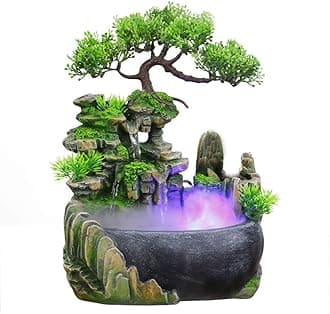 11.8" Rockery Stream Tabletop Fountain