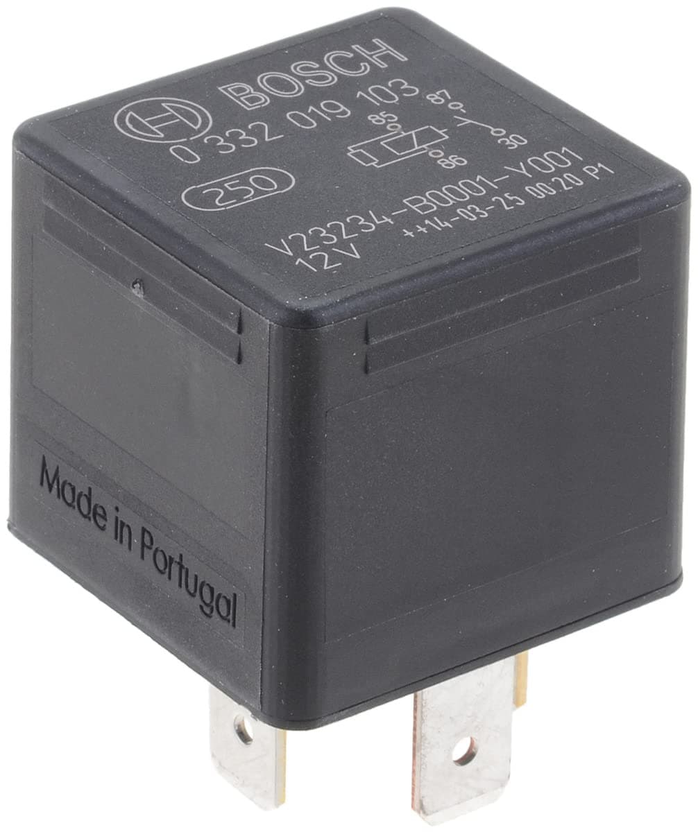 0332019103 Normal Open Mini Relay - 4 Pins, 12 V, 30 A - Single