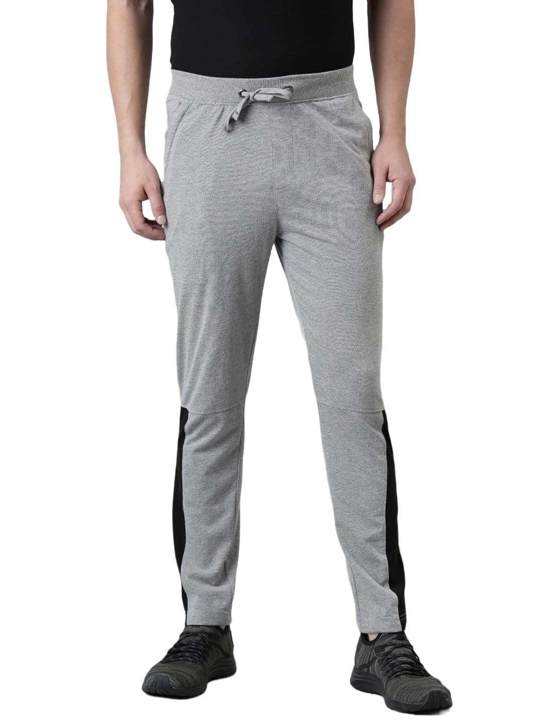 Force NXT Mens Cotton Solid Track Pants (Pack of 1)