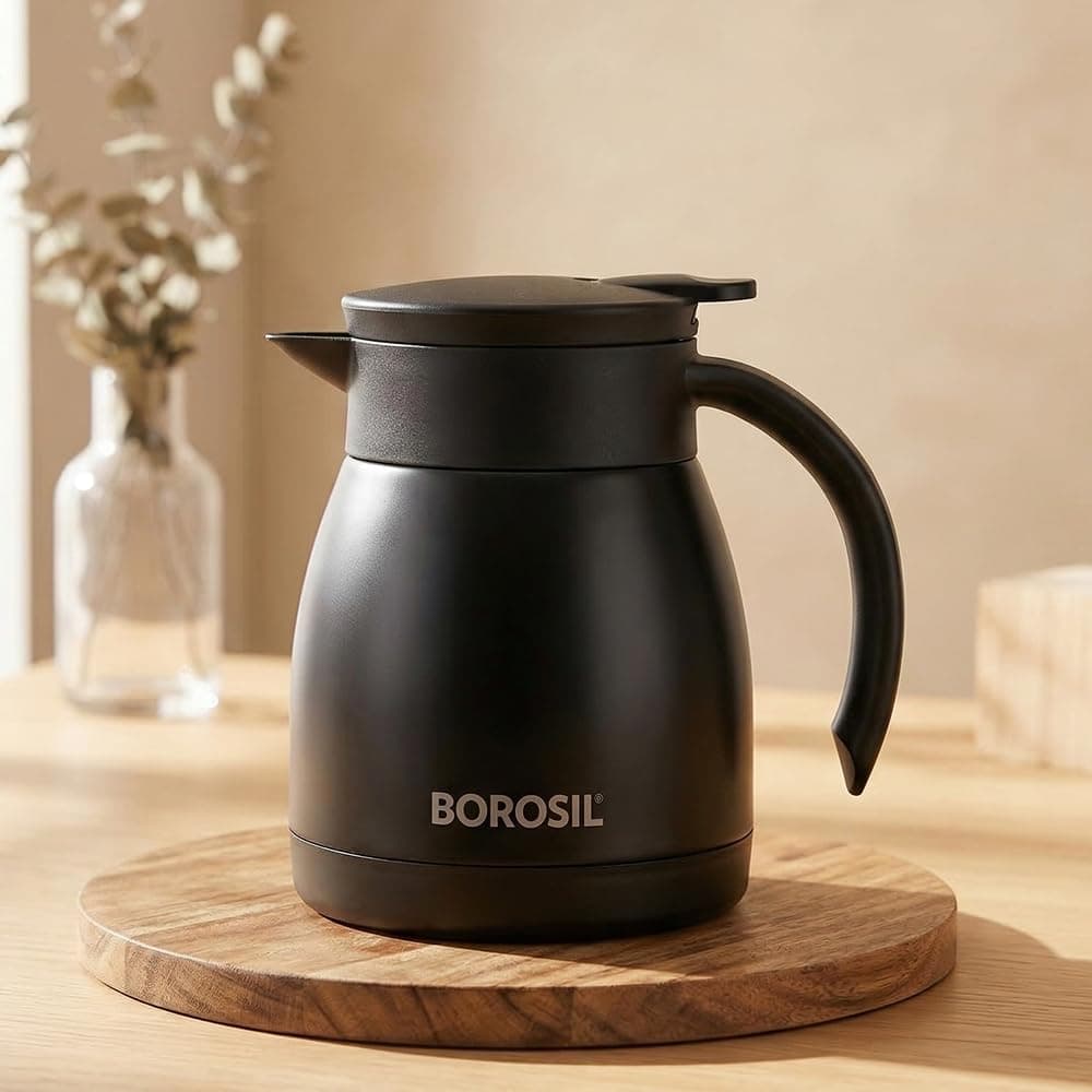 BOROSIL HYDRA TEAPOT- 500 BLACK