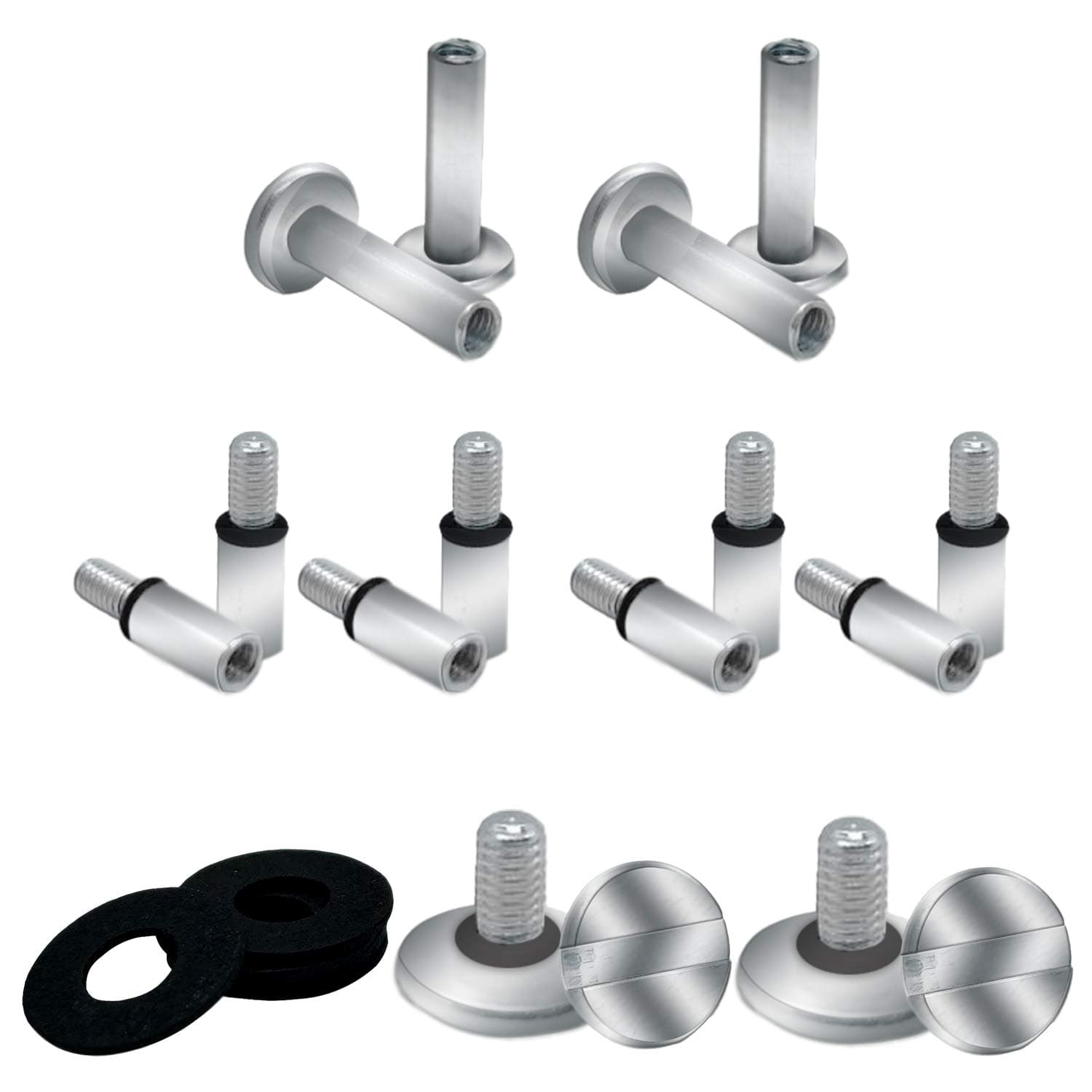 Clips Expansion Pack Compatible for All Brands Key Organizer Smart Keys Holder. in The Kit: Screws, Spacers, Posts and Bolts