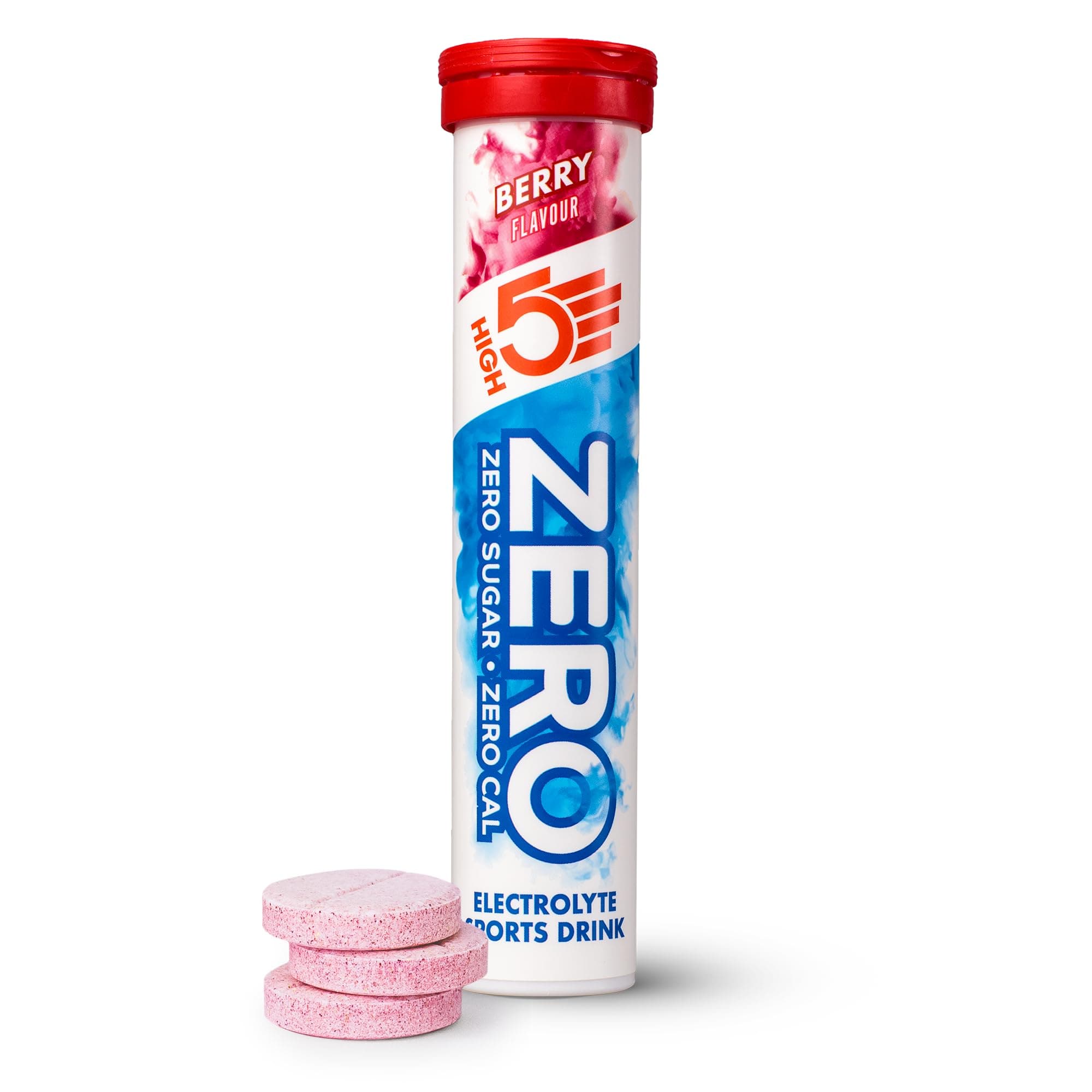 ZERO Electrolyte Tablet - Hydration Tablets Enhanced with Vitamin C - 0 Calories & Sugar Free - Boost Hydration, Performance & Wellness - Berry, 20 Tablets