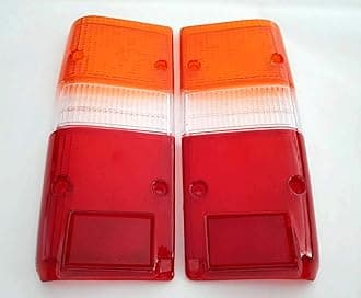 1 Pair Rear Tail Light Lens LH RH Fits 1980-1990 For Toyota Land Cruiser FJ60 FJ62 BJ60 BJ62 HJ60 HJ61 HJ65