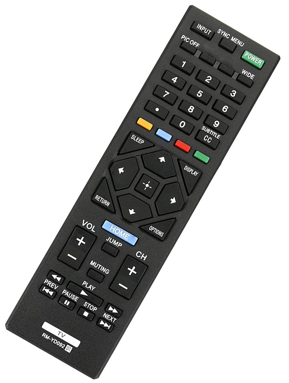 Universal Remote Replacement for All Sony LCD LED TV and Bravia TVs