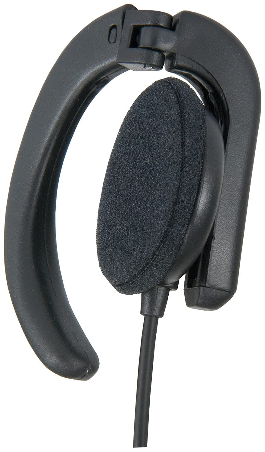 Mono Swivel Hook Earphone, Black