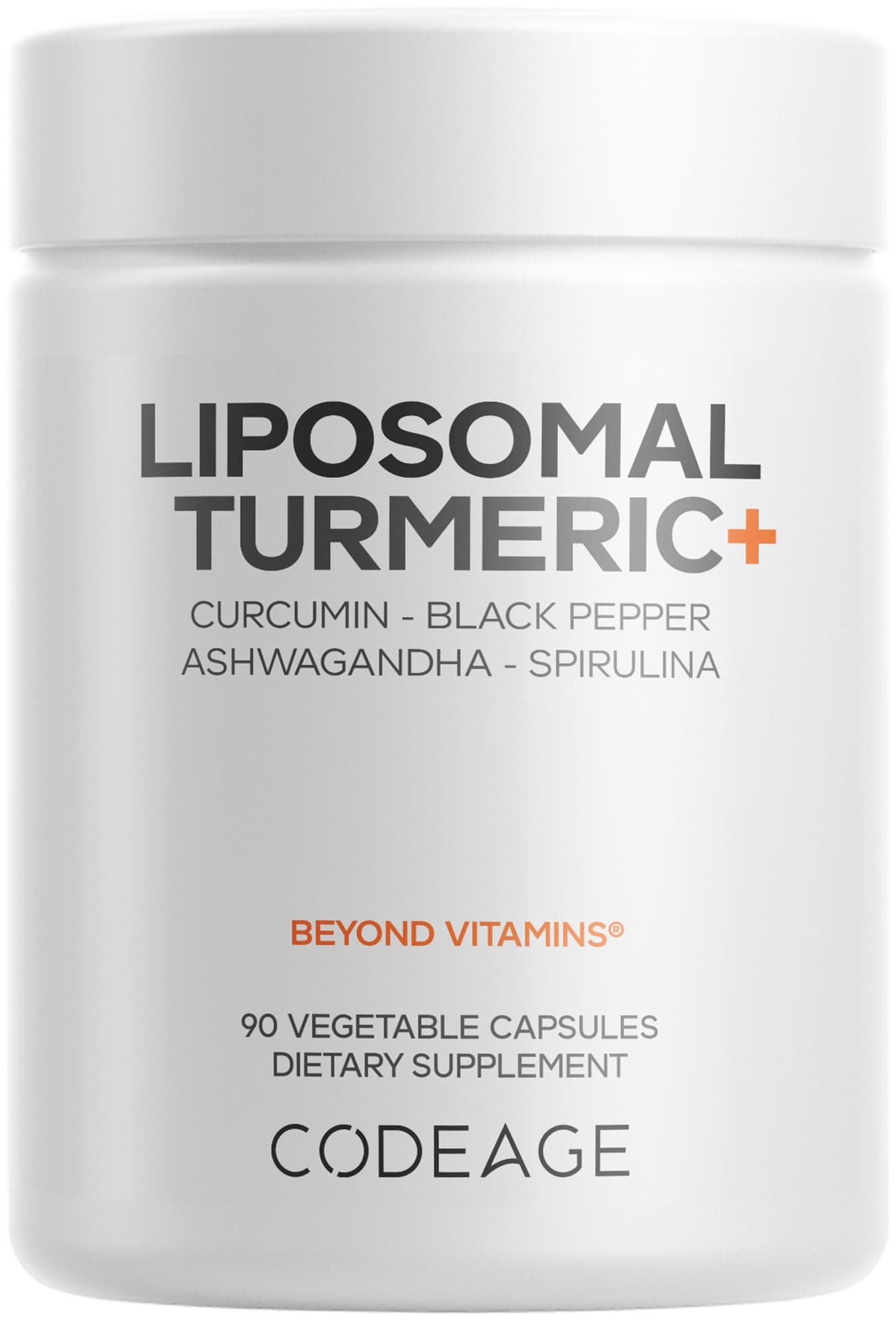 Organic Turmeric Supplement - 95% Curcumin Extract Pills - Liposomal Fermented Botanical Blend Black Pepper, Ashwagandha, Ginger, Stephania, Boswelia, Cumin, Digestive Bitters - 90 Capsules