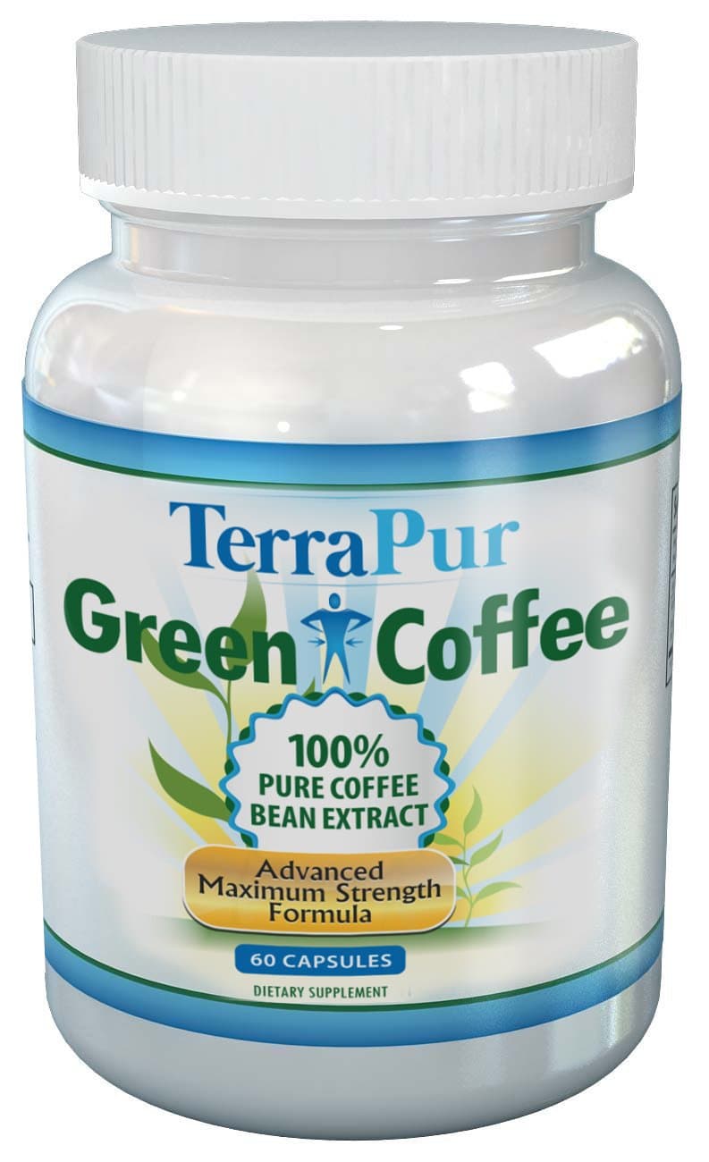 Green Coffee Bean Extract with GCA - 100% Pure 800 mg. Natural, Ultra Advanced Formula Promotes Quick Weight Loss with No Side Effects. - Exercise or Diet Plan Not Necessary. Proven Effective for Both Men and Women. 365 Day Money Back Guarantee