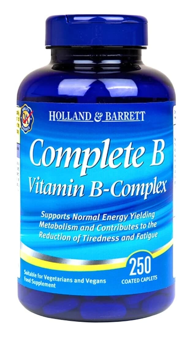 Holland & Barrett Complete B Vitamin B Complex 250 Caplets