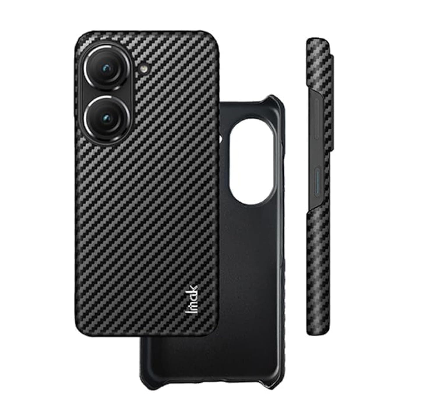 Case for Asus Zenfone 10, [Anti-Scratch] Ultra-Thin Hard PC Protective Case Cover, Cover for Asus Zenfone 10-Black