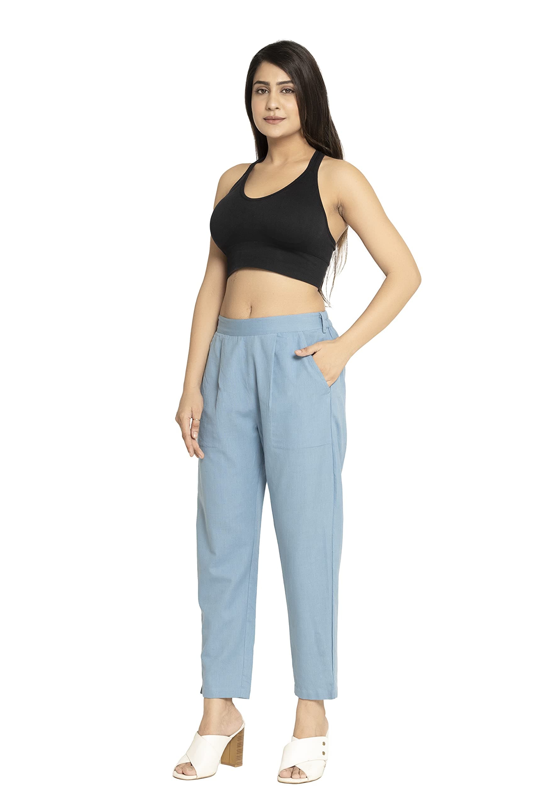 Women Regular Fit Casual Pants