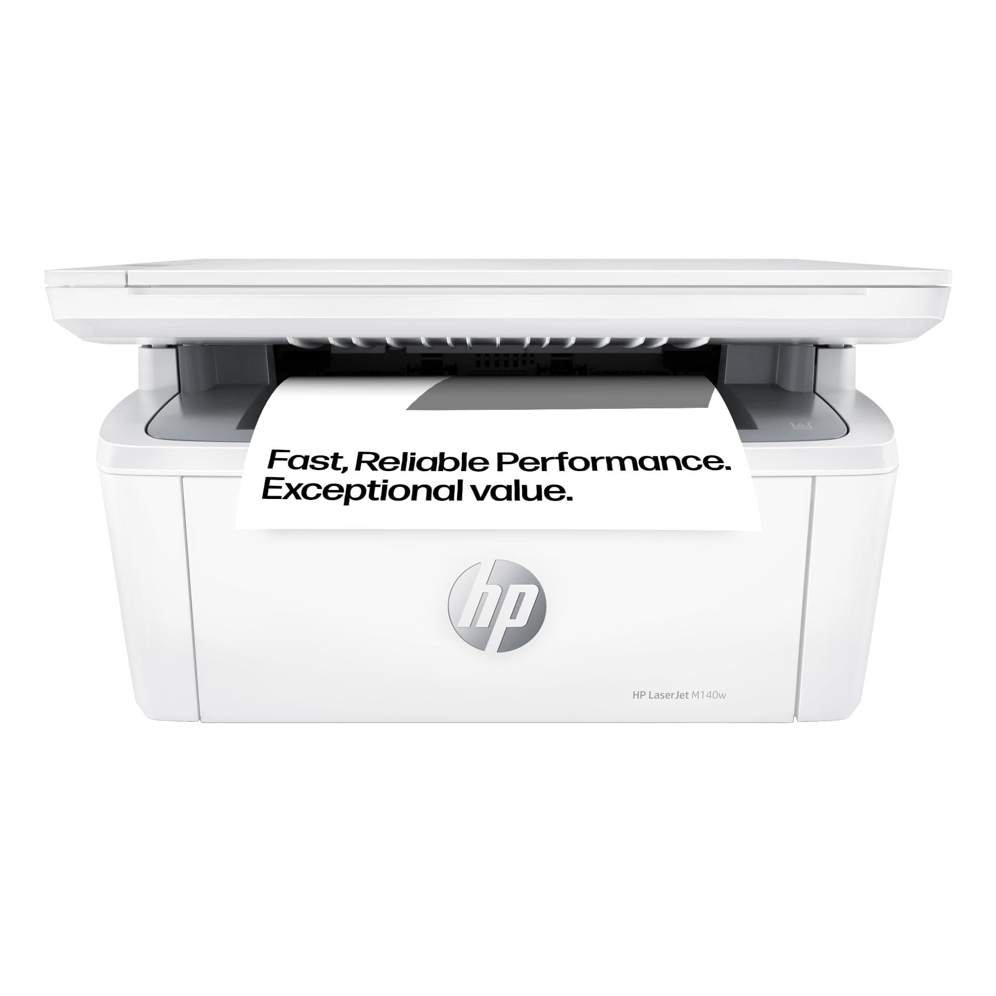 LaserJet MFP M140w Wireless Black & White Multi-function Printer | 1 Year Limited Warranty Auto-On/Off technology | Smallest multifunction laser in its class