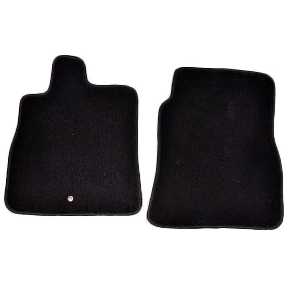 Floor Mats Compatible with 2006-2012 Mitsubishi Eclipse, Factory Nylon Liner Carpet, by IKON MOTORSPORTS, 2007 2008 2009 2010 2011