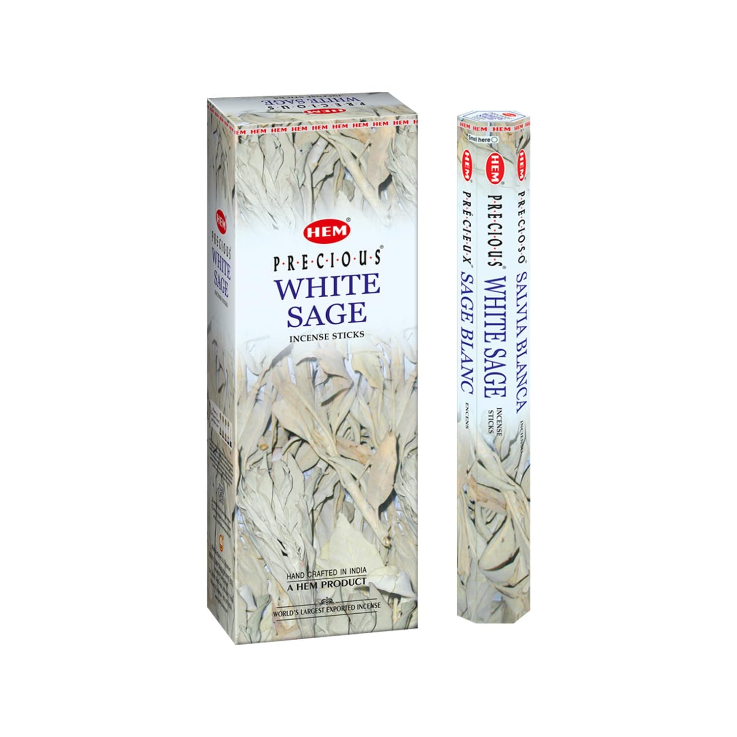 Incense Sticks White Sage, Pack of 100