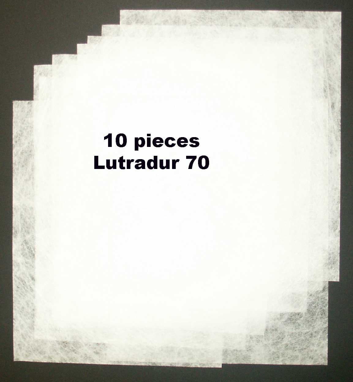 Lutradur 70 - Bumper pack of 10 sheets