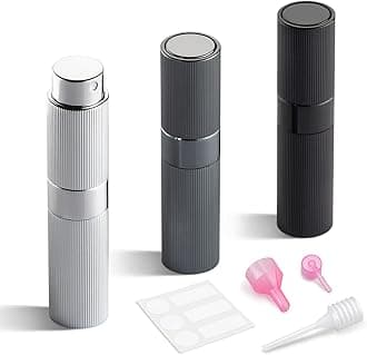 LISAPACK Perfume Travel Refillable Bottle Atomizer - Cologne Refillable Sprayer, 3 Colors5