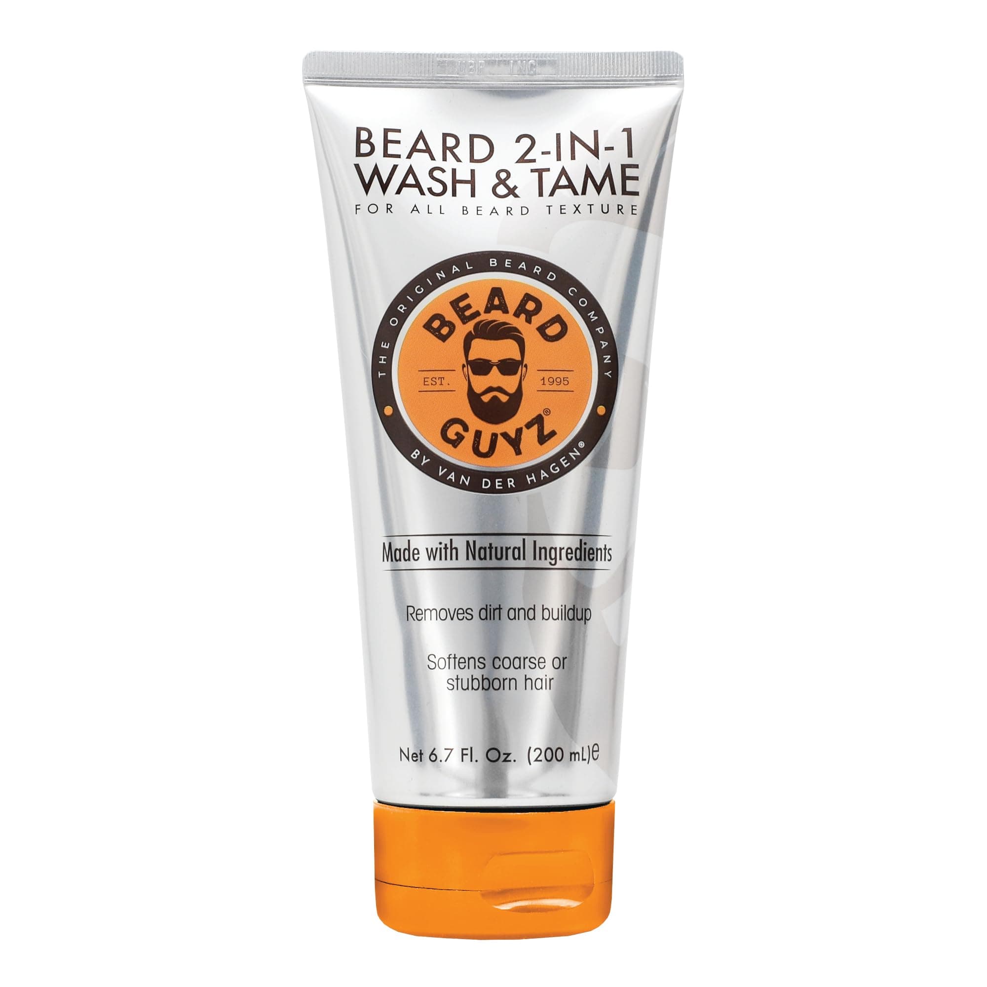 2-in-1 Beard Wash and Conditioner, Deep Cleansing Beard Shampoo for Men, Softening & Taming Formula – 6.7 oz (Pack of 1)