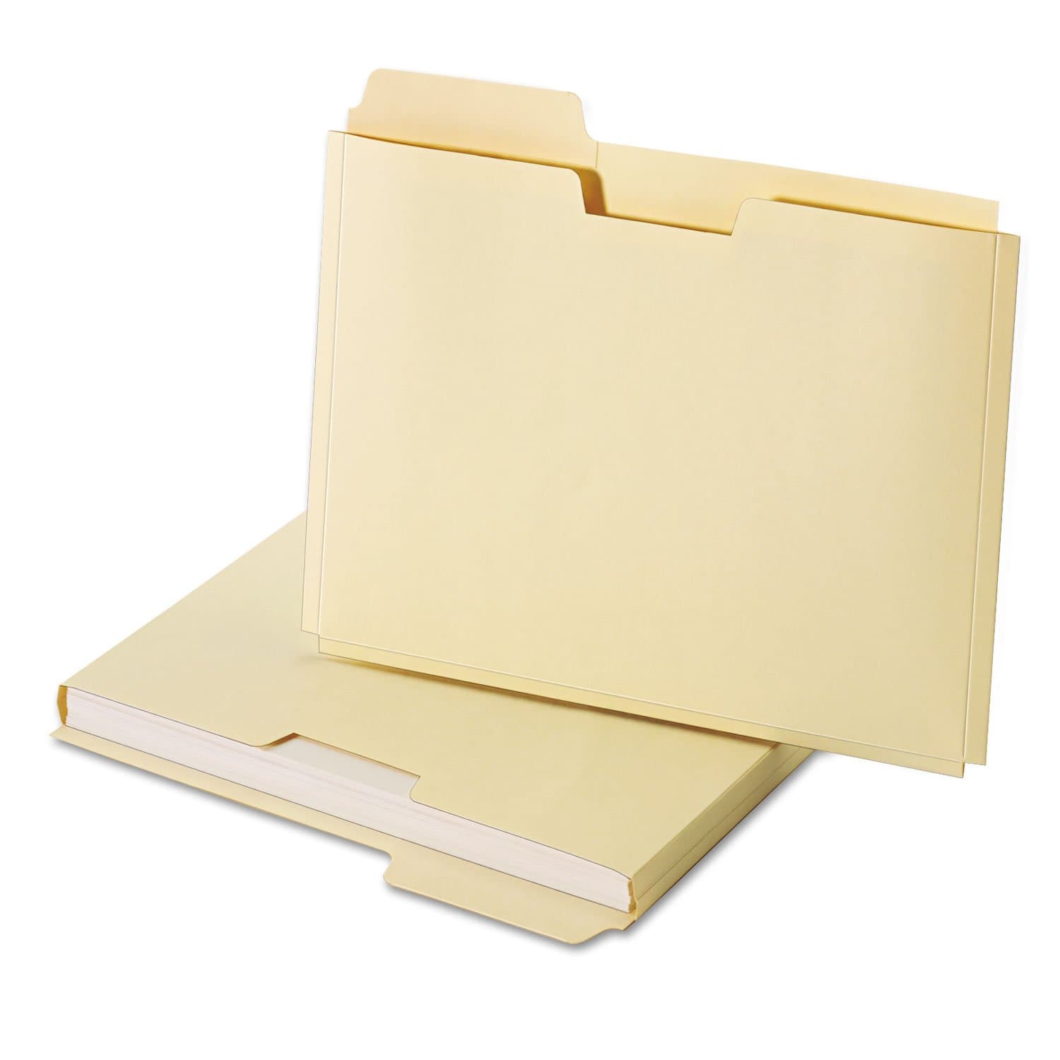 Expanding File Folder Pocket, Letter, 11 Point Manila, 10/Pack (並行輸入品)