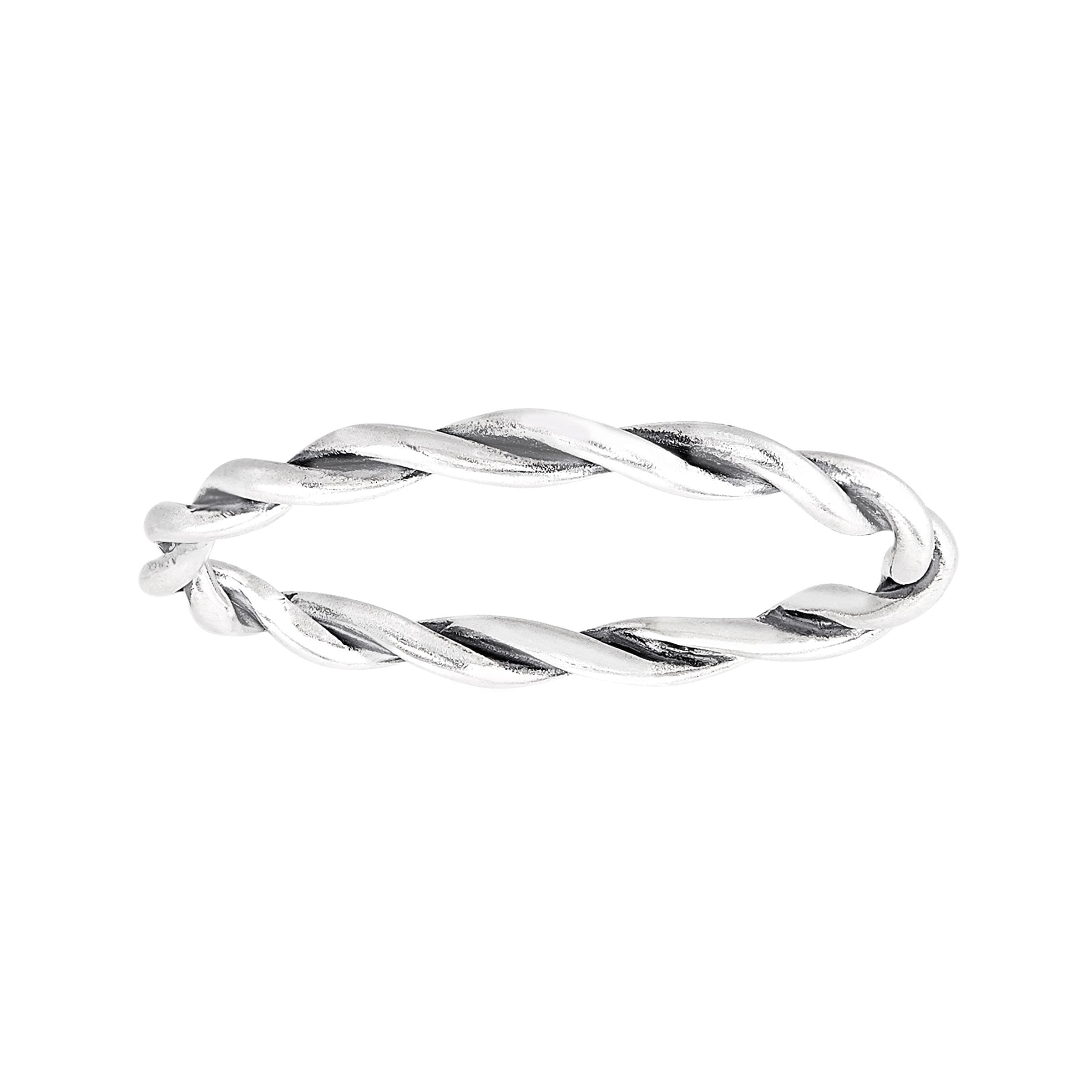 SilpadaYorkshire Twist' Ring in Sterling Silver
