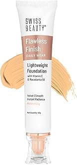 Swiss Beauty SB-502 Lightweight Foundation, Medium, 40g