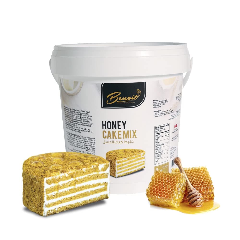 Benoit Honey Cake Mix 1000G, For Making Premium Cakes