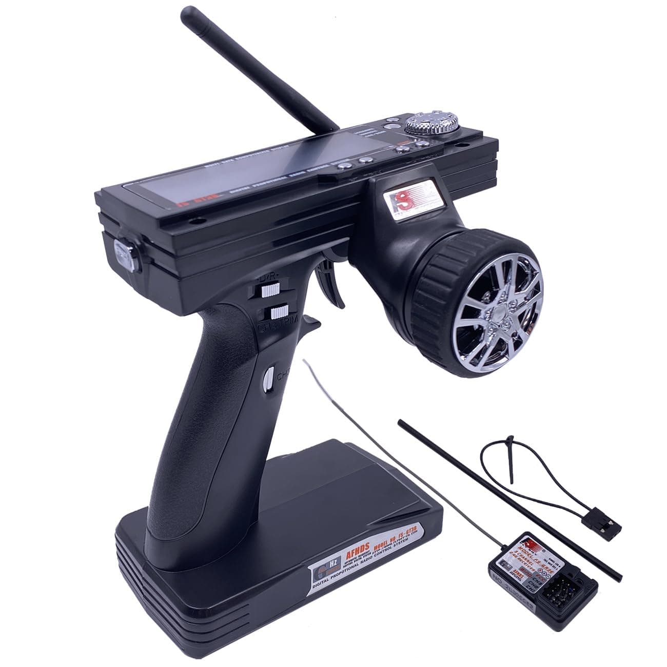 FS-GT3B 3 Channels RC Transmitter and Receiver FS-GR3E 2.4GHz Fly AFHDS Sky Radio Control System for RC Car RC Boat