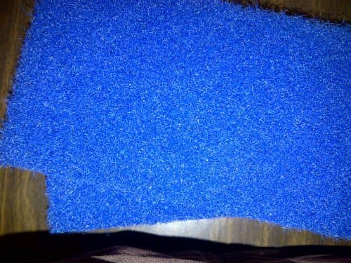 TBC Blue Utility Scrub Pads. (2 Pads Per Pack) Extra Long Scrub Pads 10" X 4.5" X 1" Use to Clean Grout Film also Cleans Tile & Grout, Cleans Glass & Tub/Shower doors. Great for In House Use, Boats, Cars, & Etc. Blue Pad is Medium Texture.