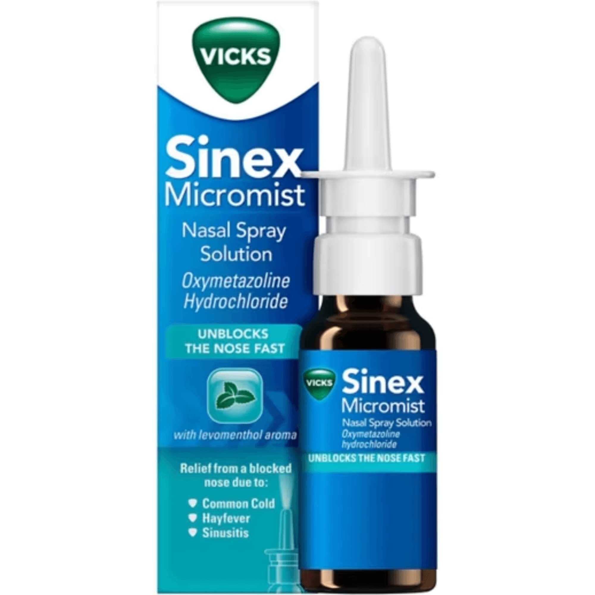 Vicks Sinex Micromist Aqueous Nasal Spray Solution 15ml