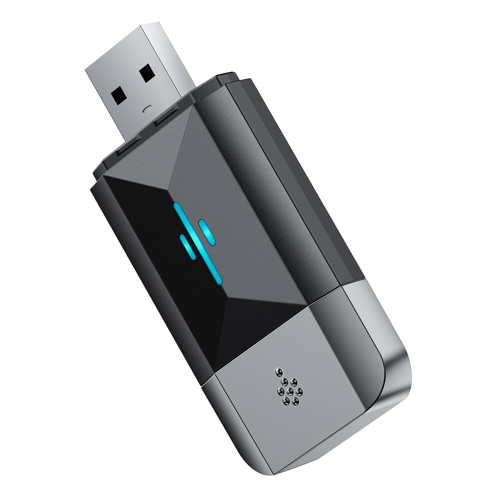 Volam 2 in 1 CarPlay & Android Auto Wireless Adapter, 5.0 Bluetooth & 5G WiFi, Car Play Wireless, Dual Core, Flag & Play, Auto Connect, Car Play Wireless Tongle, Makes Wired CarPlay Wireless, Highly