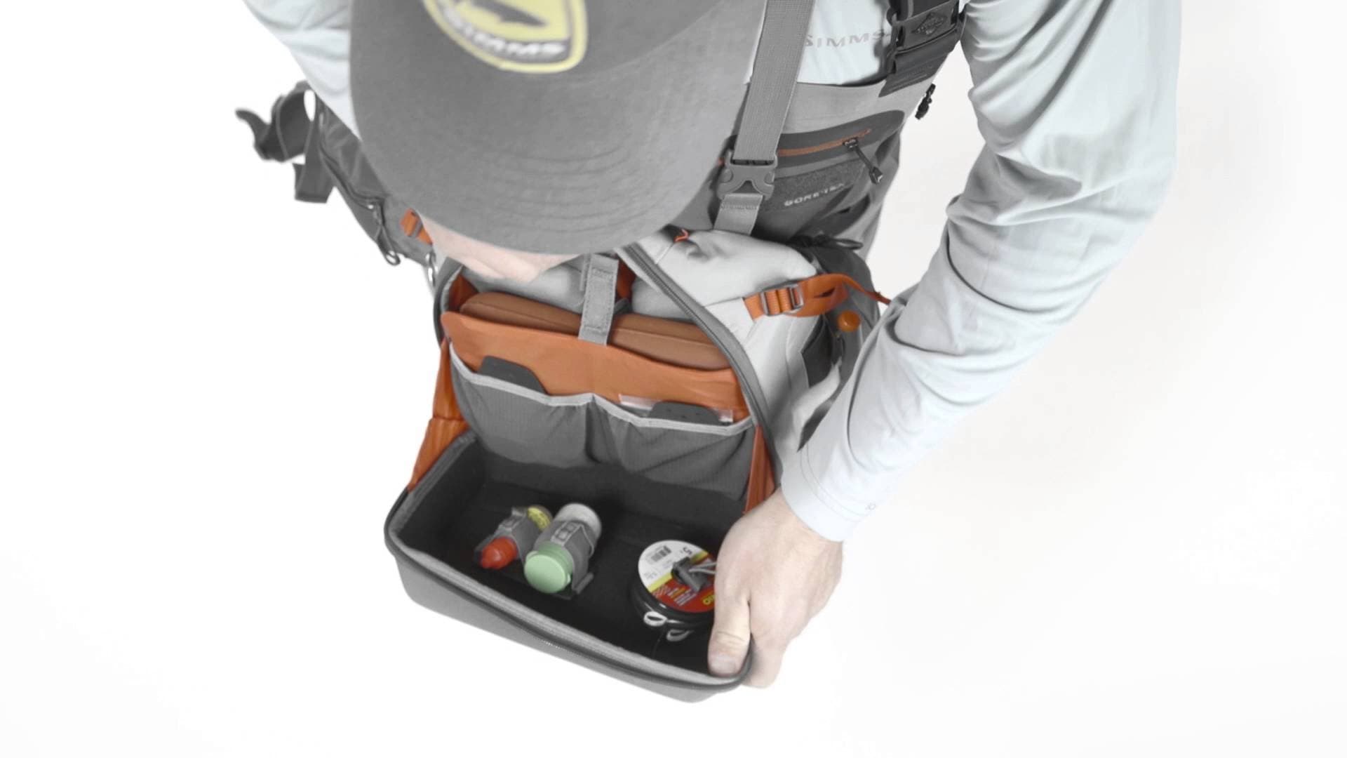 Simms Waypoints Hip Pack Small-Gunmetal