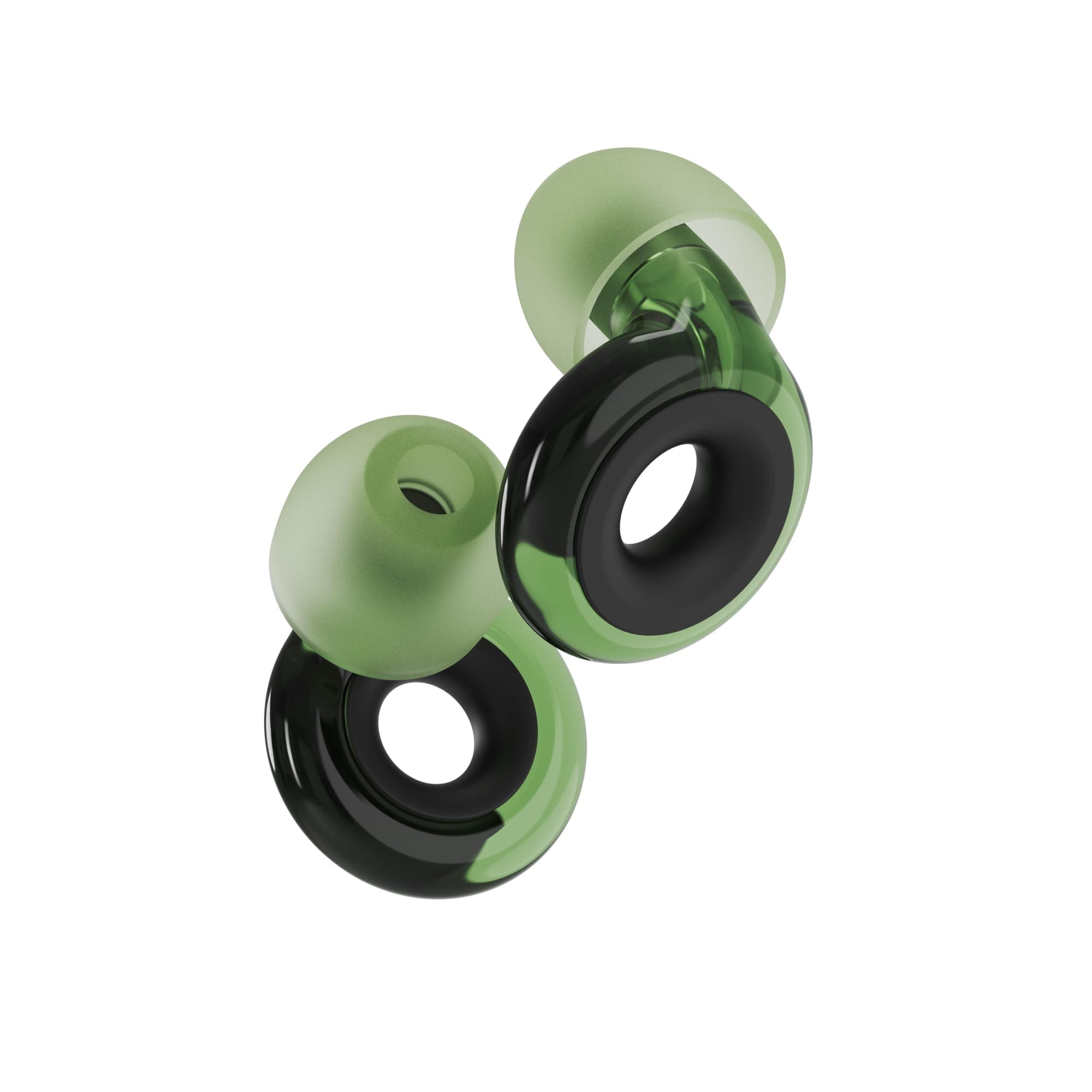 Loop Engage Plus Earplugs – Low-Level Noise Reduction with Clear Speech – for Conversation, Social Gatherings, Noise Sensitivity & Parenting – 8 Ear Tips + Extra Accessories – 16 dB & NRR 10 - Green