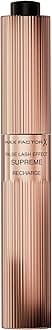 Max Factor False Lash Effect Supreme Recharge Mascara - Black, Instant 7x Volume, Healthier-Looking Lashes, Keratin-Rich Formula, Refillable Mascara