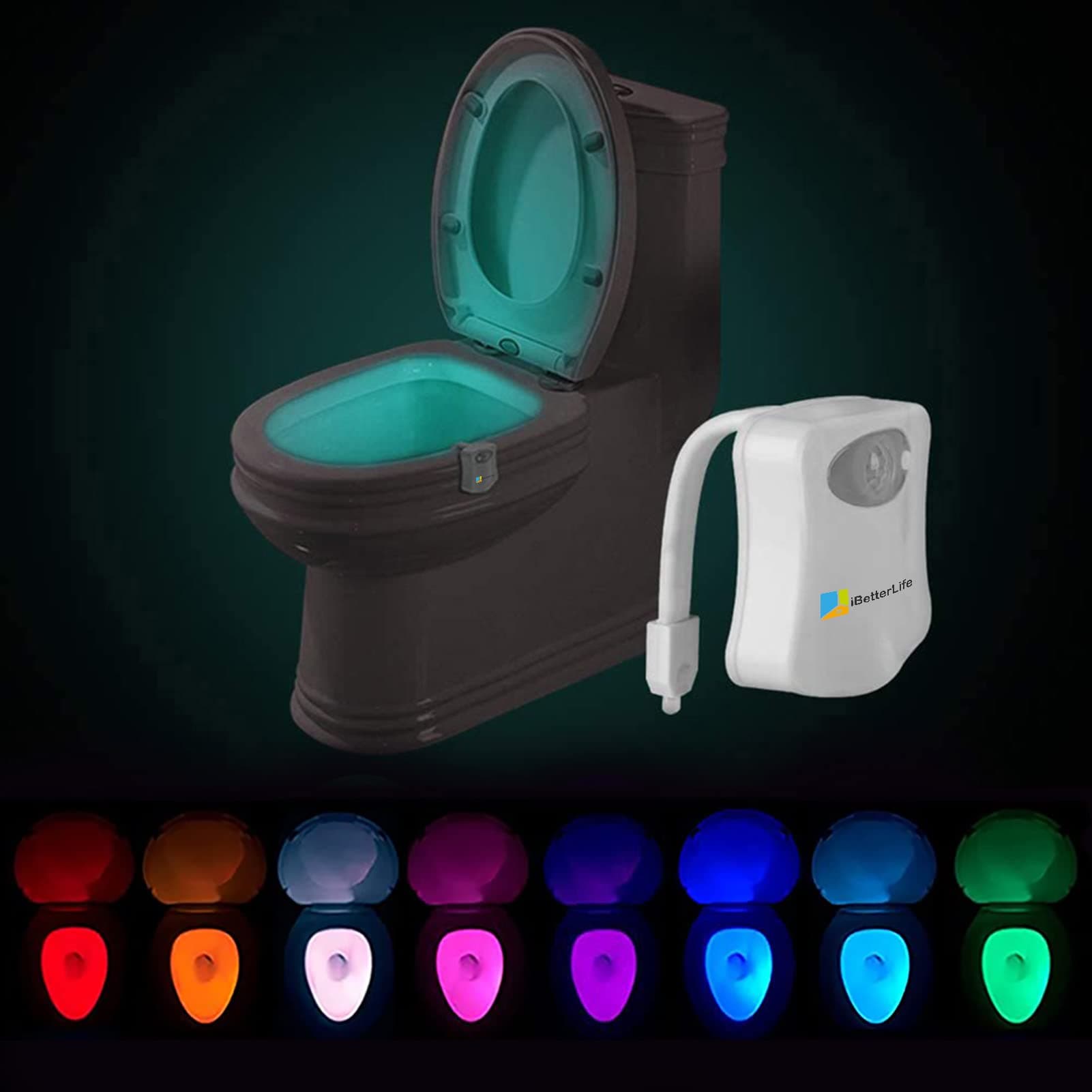 The Original LED Toilet Lights Motion Detection [2 Pack]