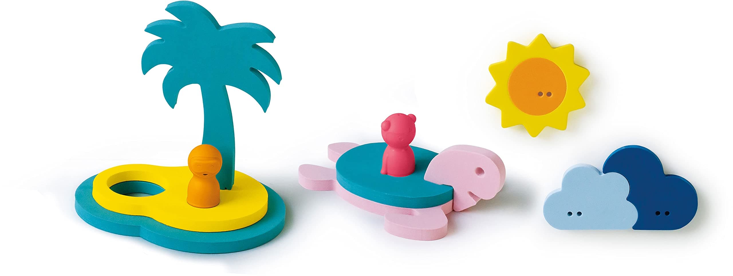 QuutQuutopia Bath Puzzle 3D Treasure Island