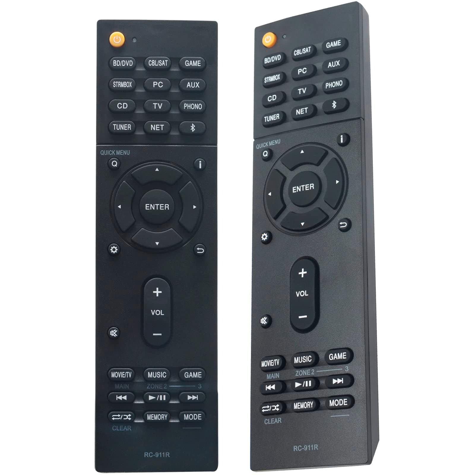 RC-911R Replacement Remote Control Onkyo AV Receiver HT-R695 TX-NR656 TX-RZ610 TX-RZ720 TX-NR676 TX-NR676E TX-NR686 TX-NR585 TX-NR575E TX-NR575E TX-NR575E TX-NR575E R575E TX-NR5E TX-NR5E R555 TX-RZ710