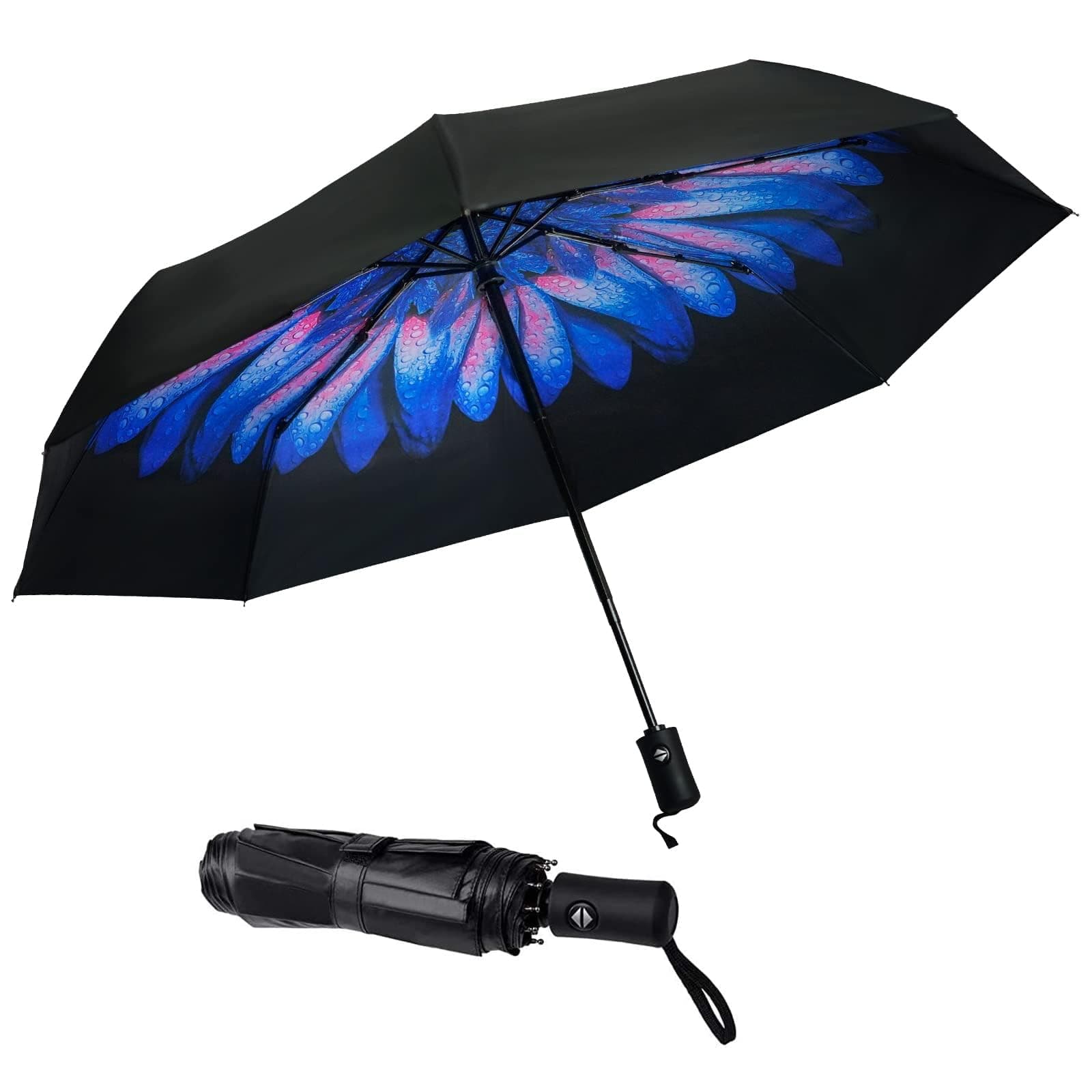 SY COMPACT Travel Umbrella Windproof Automatic Umbrellas Small Compact UV Sun Protection Factory Outlet Umbrella