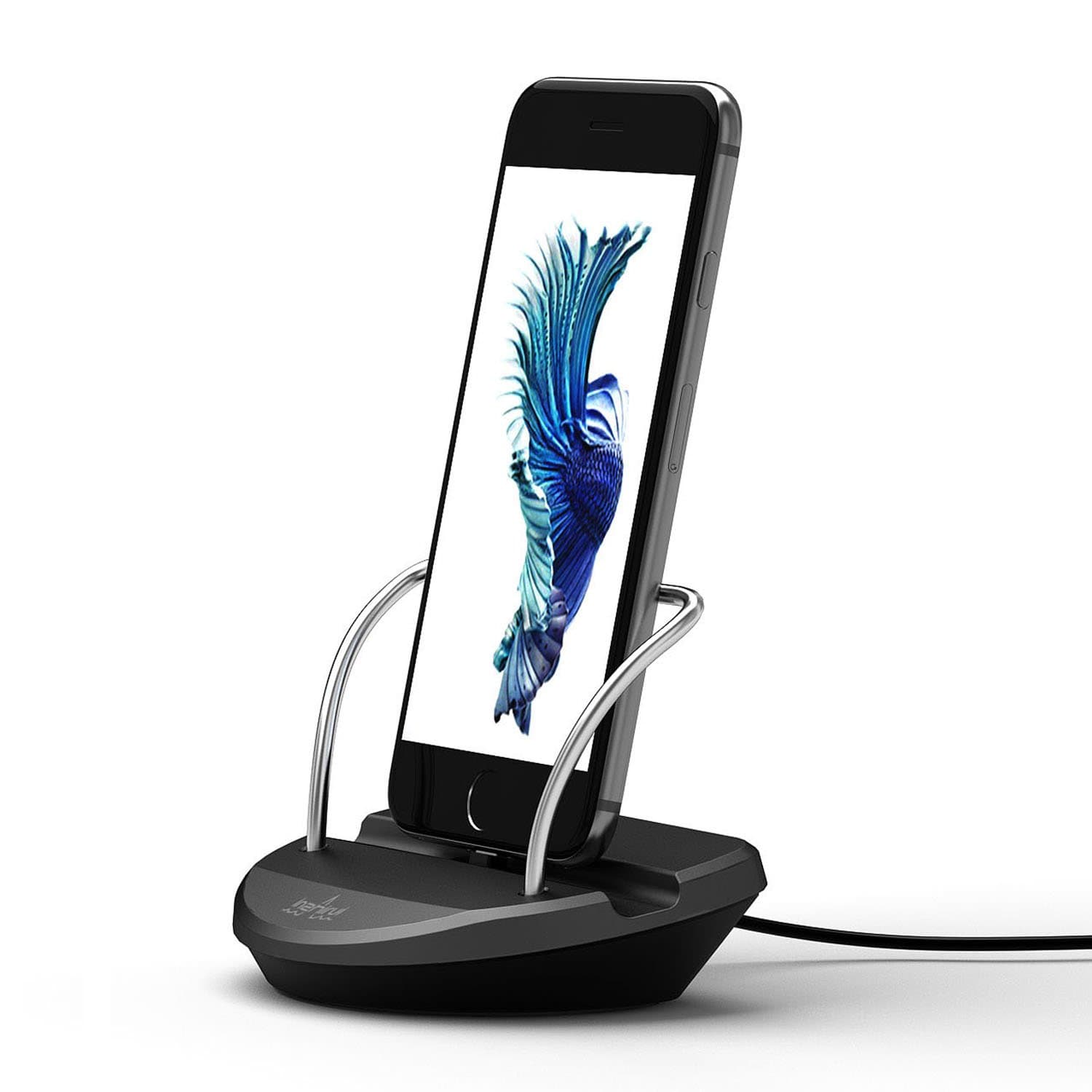 iPhone Stand Charging Dock Desk Station Holder Easy Desktop Charging Station for iPhone 7 /7Plus/SE/6S Plus/6/6Plus/5S/5