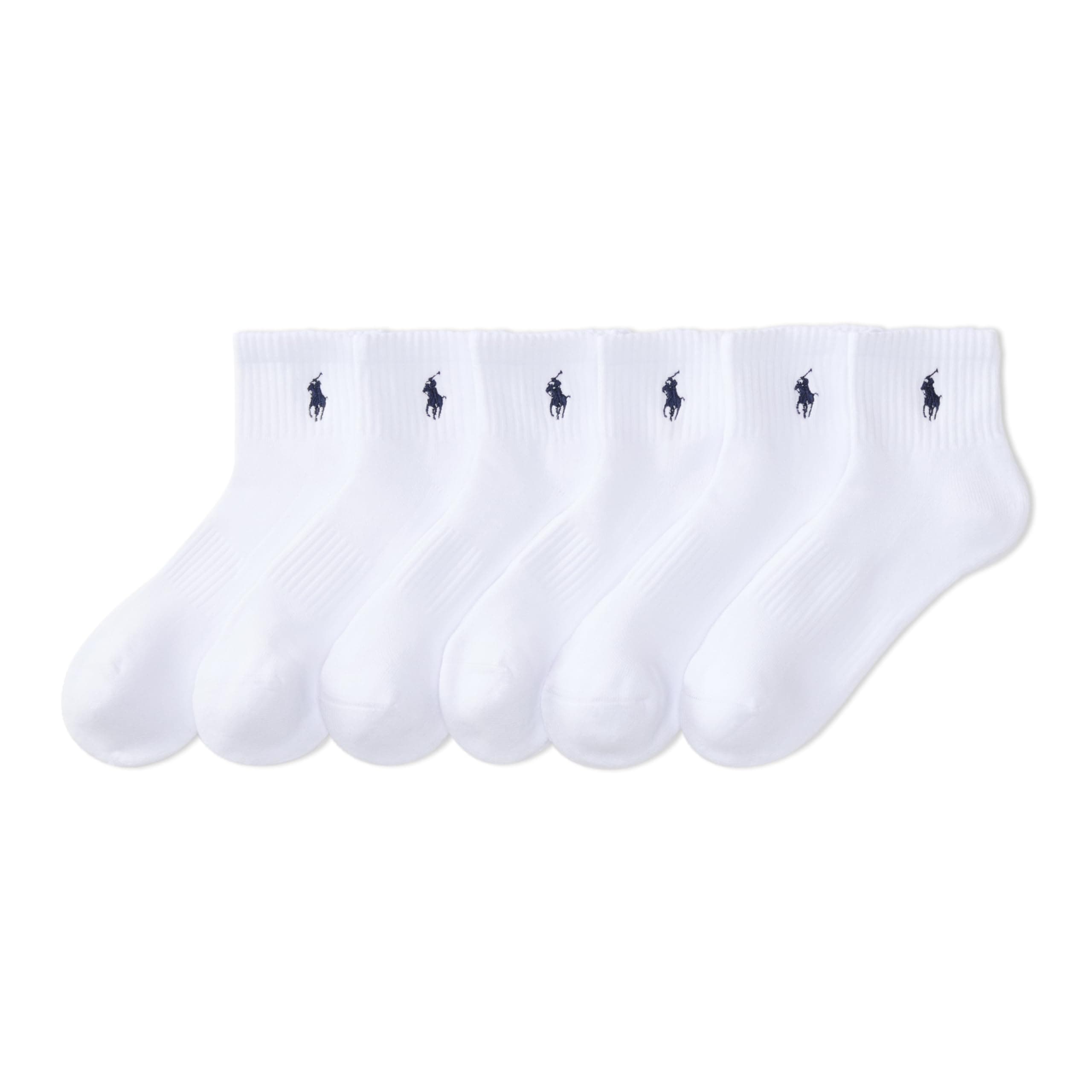 Men's Athletic 6 Pack Quarter Sock