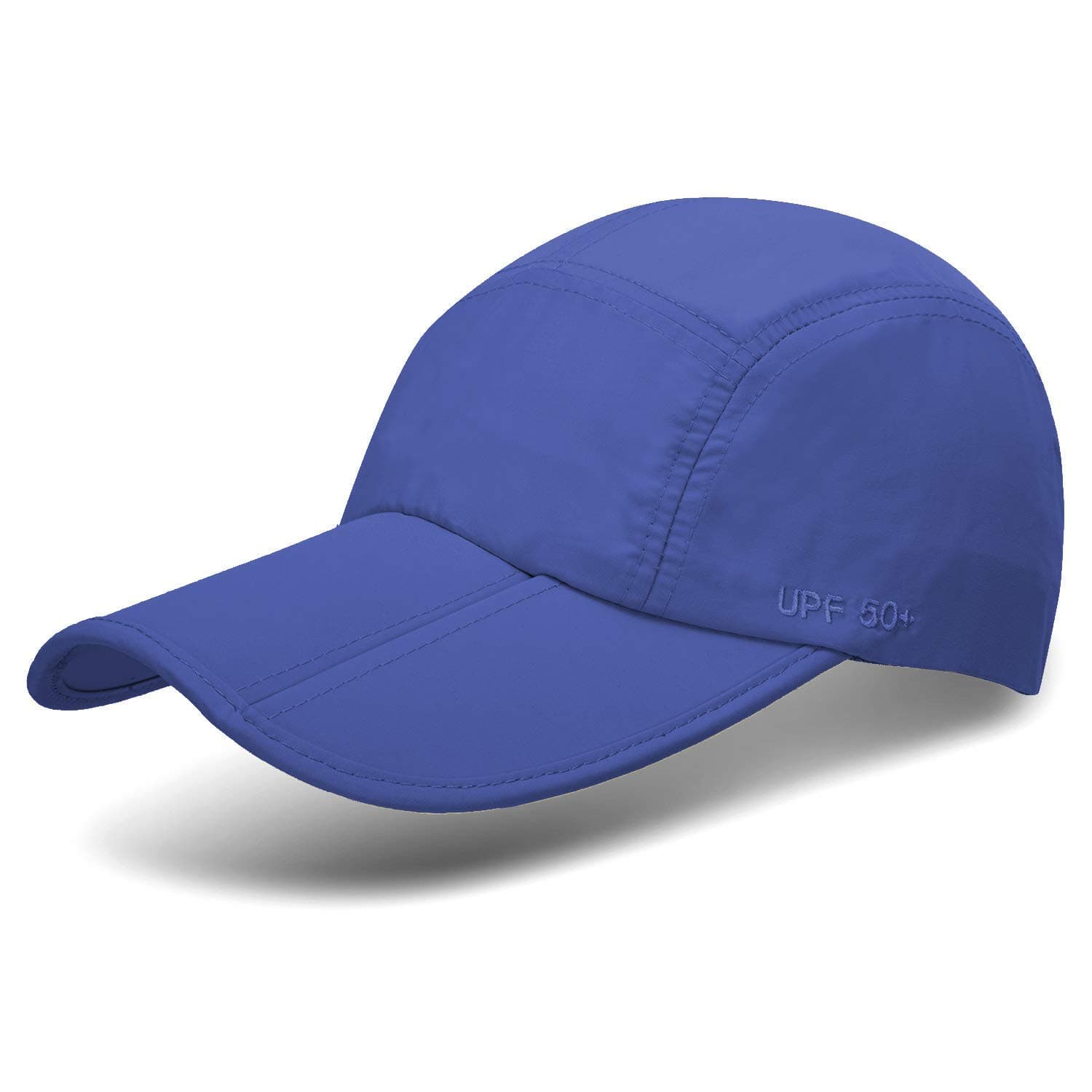 UPF 50+ Foldable Baseball Cap Sun Protection Quick Dry Portable Folding Hats for Men or Women