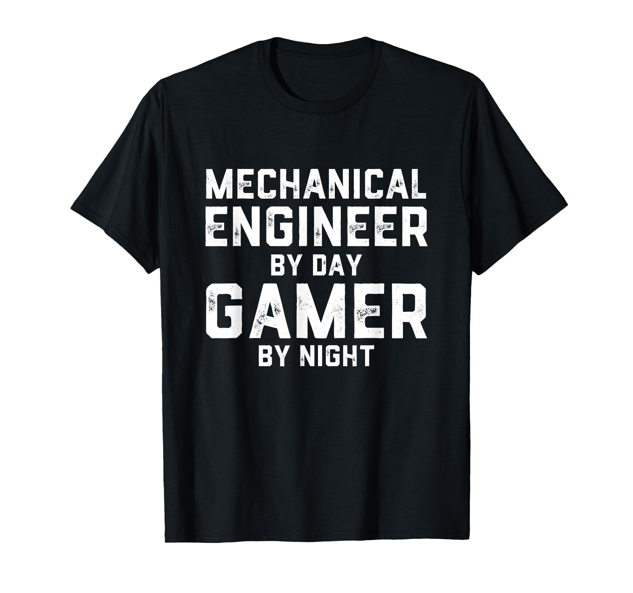 Mechanical Engineer by Day Gamer by Night Meme for Engineers T-Shirt