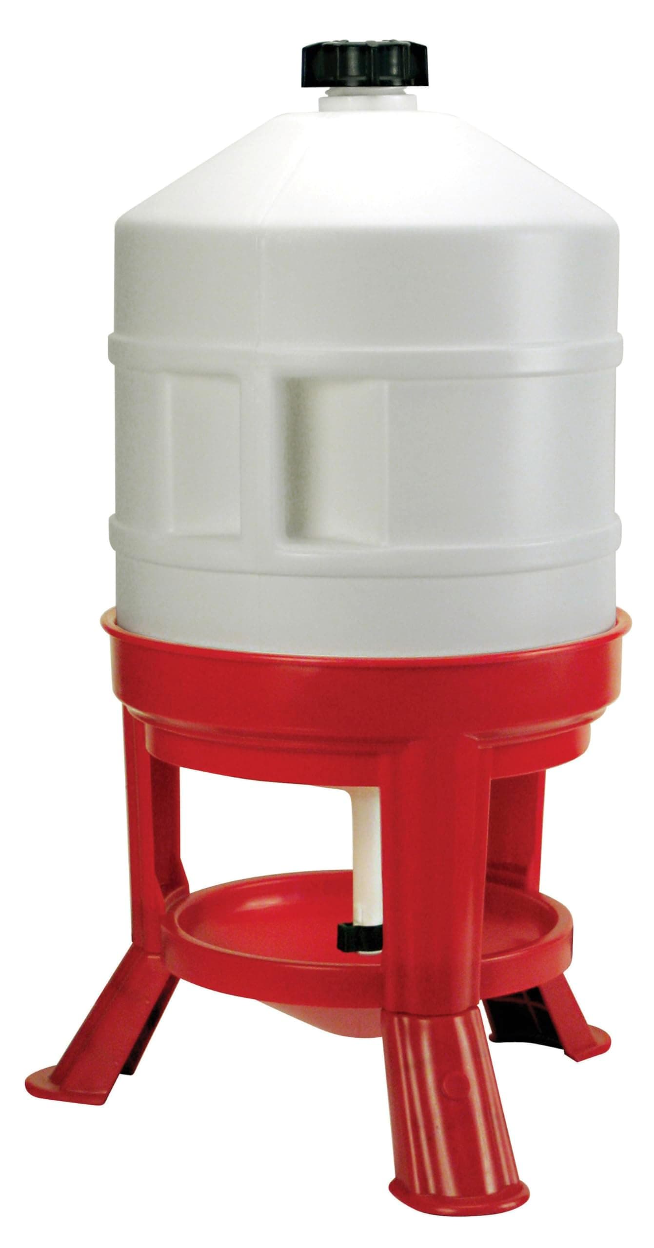 Novital Ascott 30lt Poultry Drinker,red/white