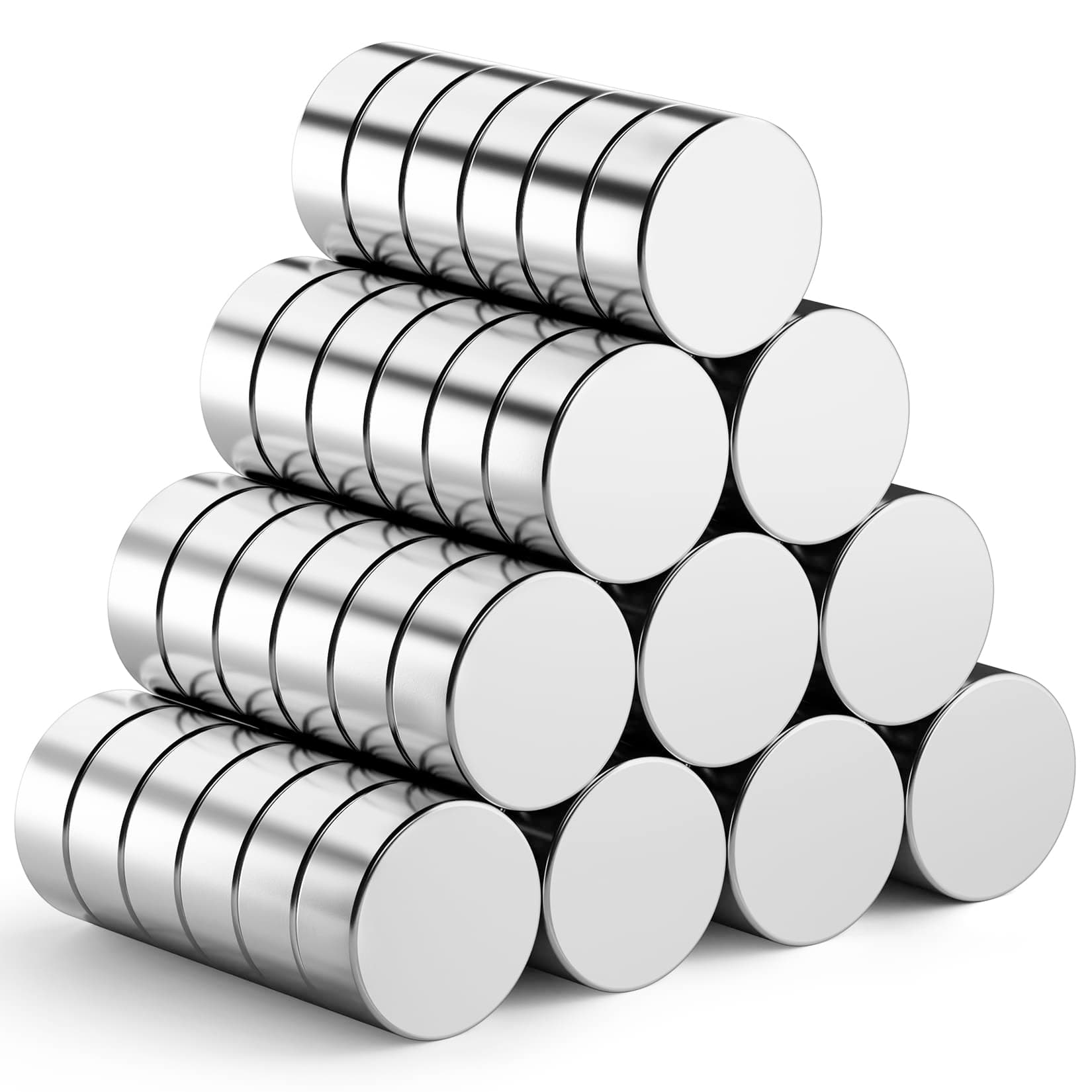 60Pack 8x3mm Small Round Magnets Mini Magnets, Tiny Magnets Small Magnets, Fridge Magnets, Button Magnets, Office Magnets, Magnets for Crafts