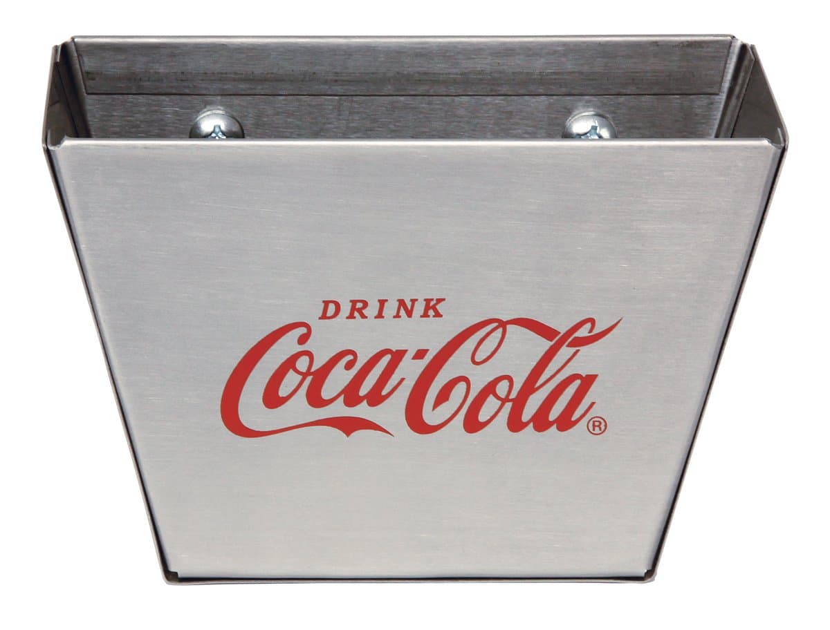 TableCraft Coca-Cola Stainless Steel Cap Catcher, Red/Silver