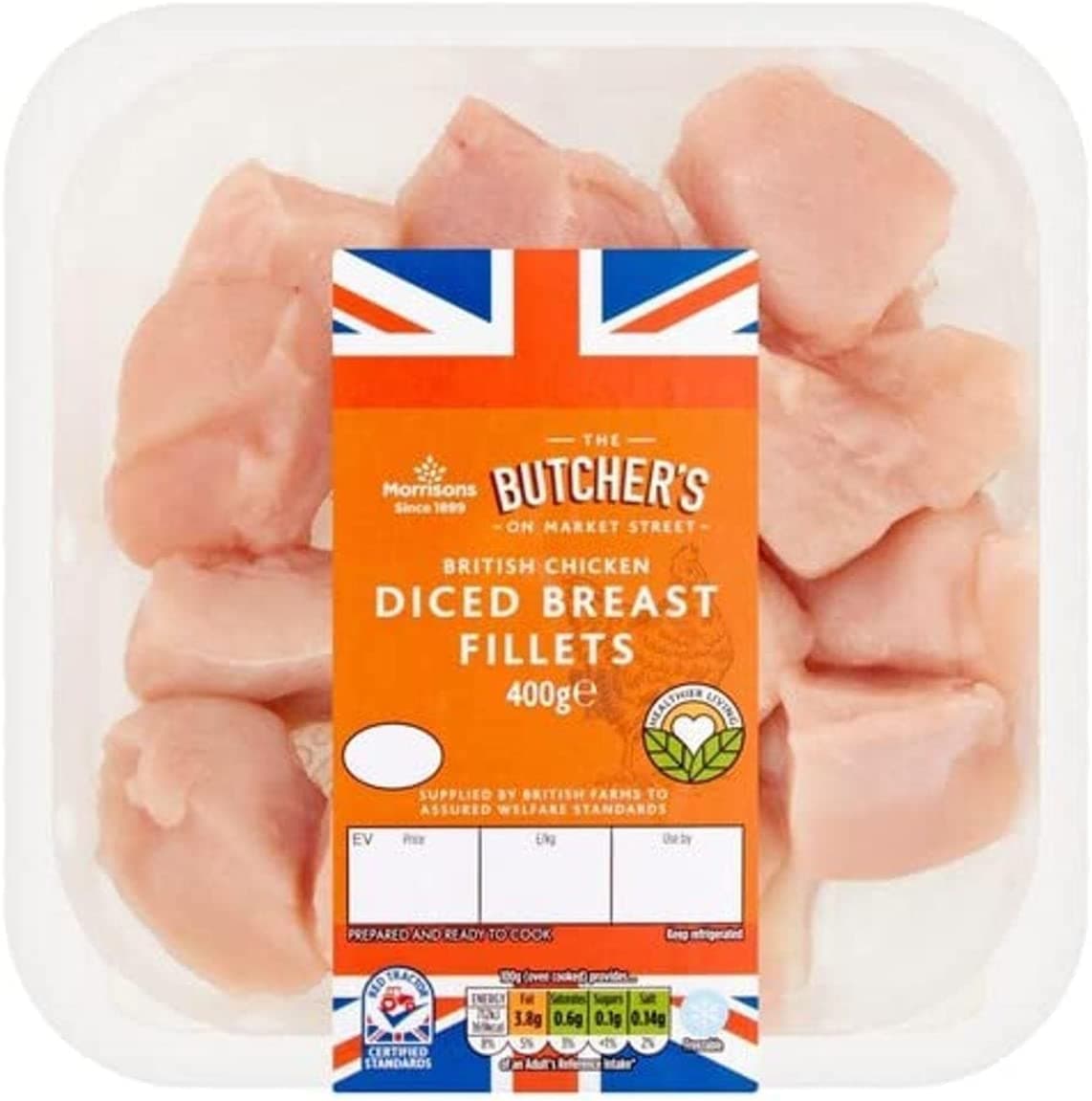 Morrisons Diced Chicken Fillet 400g